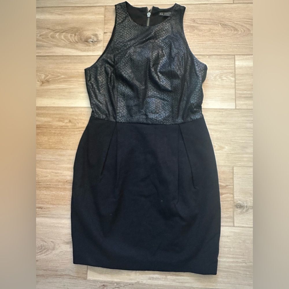 Armani Exchange Faux Snake Skin Dress 6